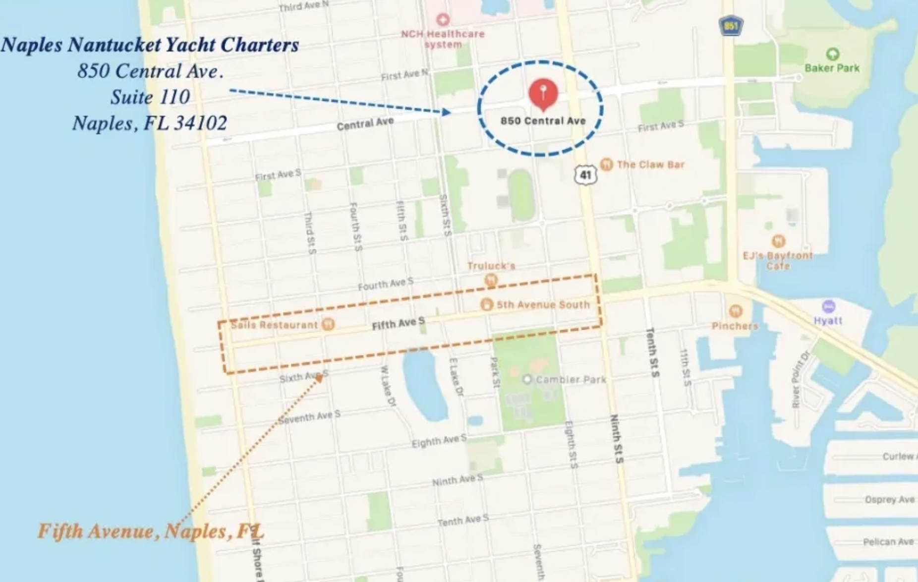 Office Locations Naples Nantucket Yacht Group